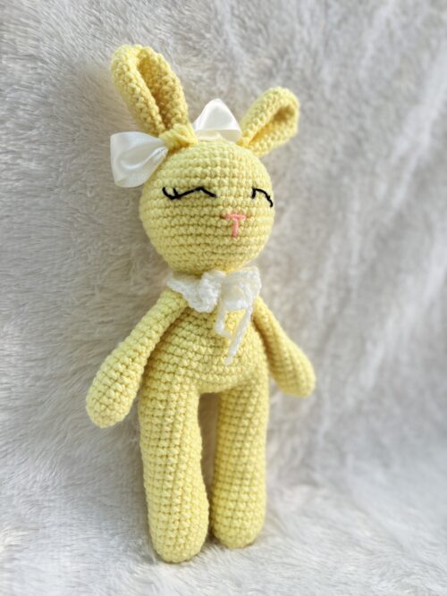 Crochet Handmade Bunny – Soft, Sunny & Lovingly Made for Tiny Hugs