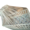 HunyHuny Canopy Mosquito Net GREY for Baby Cot Crib Bed
