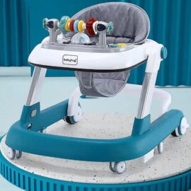 Babyhug 3-in-1 Walker – Activity Walker, Push Walker & Meal Table Combo
