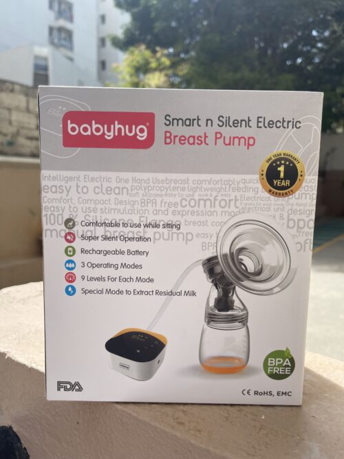Babyhug Electric Breast Pump – Hassle-Free, Comfortable & Efficient!