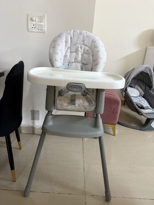 Graco Premium High Chair | Grey & White | Barely Used – Excellent Condition