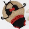 Girls Photoshoot Woonie Acrylic Wool Newborn Photography Prop