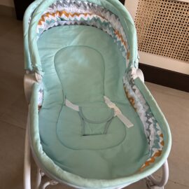Babyhug Soothing Baby Rocker – Music, Vibration & Dual Mode | Like New