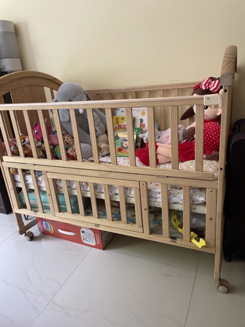 12 in 1 Multifunctional Baby Crib – From Baby to Toddler Comfort