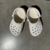 Unisex Crocs Sandals – White | Size 18–24 Months | Gently Used