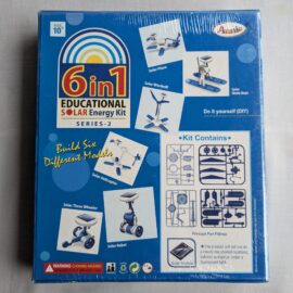 TOYMANIA Educational 6-in-1 Solar Energy KIT Game for Kids