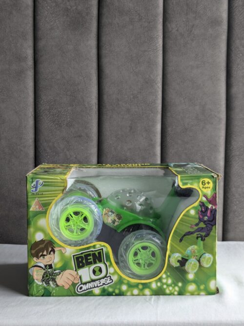 Ben 10 Stunt Car Remote Controlled - 360° Rotation With Free Zebronic SD Card Reader