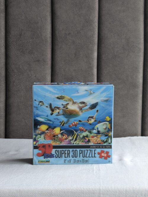Turtle 3D Puzzle