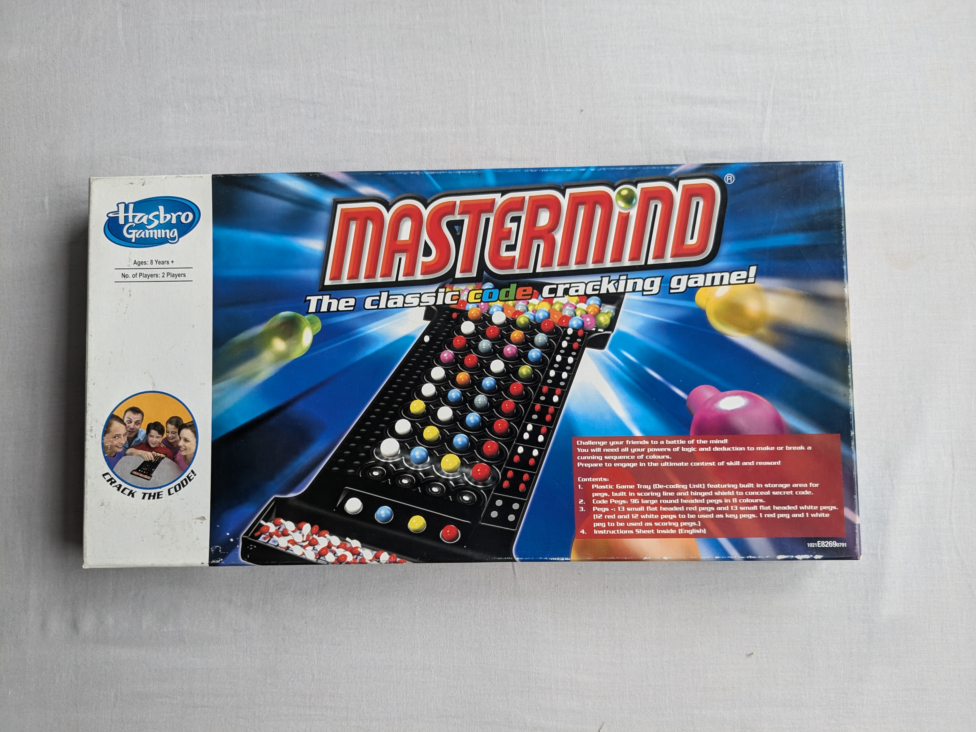 Preowned Hasbro Gaming Mastermind The Classic Code Cracking Game ...