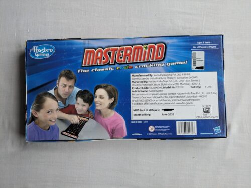 Hasbro Gaming Mastermind The Classic Code Cracking Game