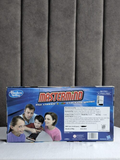 Hasbro Gaming Mastermind The Classic Code Cracking Game