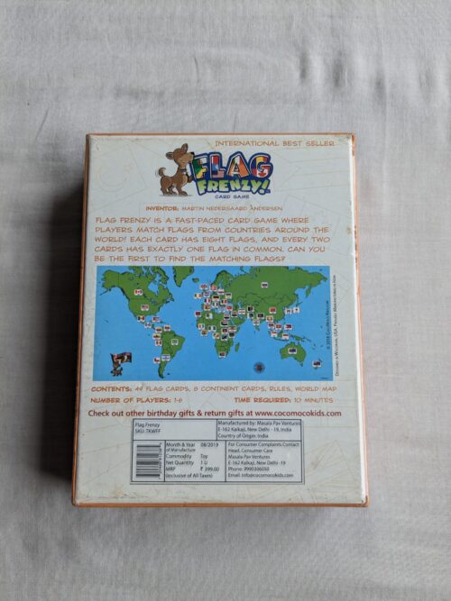 Flag Frenzy World Flags Flash Cards Game
