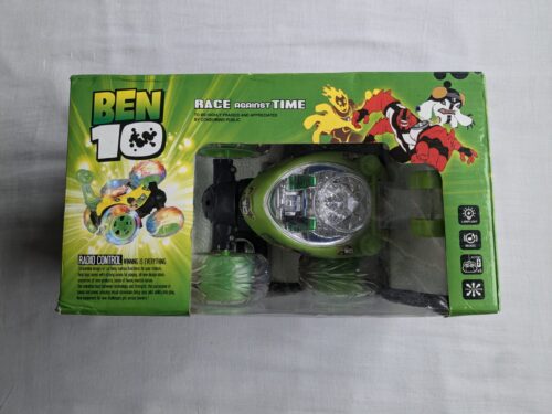 Ben 10 Stunt Car Remote Controlled - 360° Rotation With Free Zebronic SD Card Reader