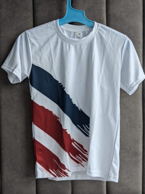 Abstract Wing Design T-Shirt