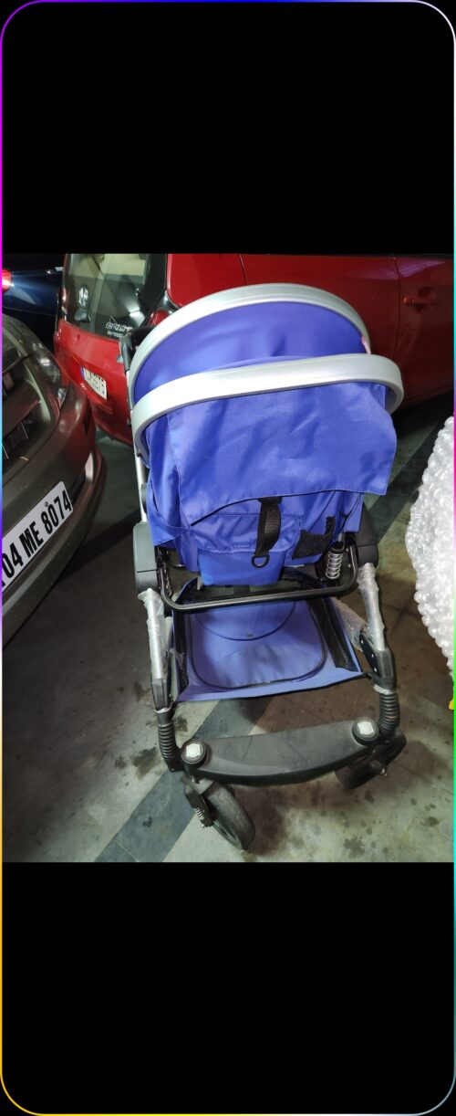 Babyhug 2-in-1 Pram – Smooth, Spacious & Convertible!