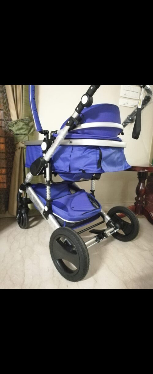 Babyhug 2-in-1 Pram – Smooth, Spacious & Convertible!
