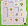 I Play-I Learn Save the Earth- Difficut & Medium Sudoku Puzzle