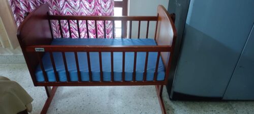 wooden Crib