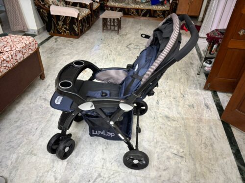 Luvlap Galaxy Stroller/Pram (Navy/Black)