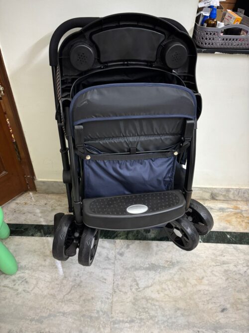 Luvlap Galaxy Stroller/Pram (Navy/Black)