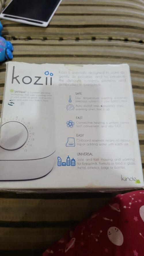 Kiinde Kozii Baby Bottle Warmer and Breast Milk Warmer