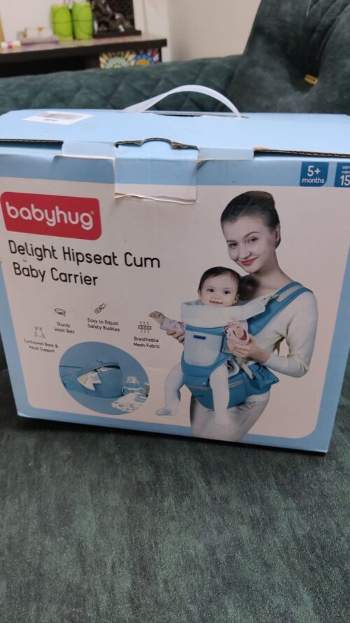 Babyhug Delight Cotton Hip Seat Cum Carrier – Comfortable, Safe & Easy for Everyday Use!