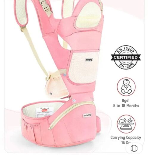 Babyhug Delight Cotton Hip Seat Cum Carrier – Comfortable, Safe & Easy for Everyday Use!
