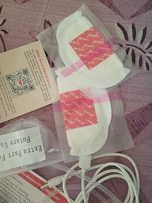 LuvLap Adore Electric Breast Pump – 2-Phase, Rechargeable, Barely Used (Like New)