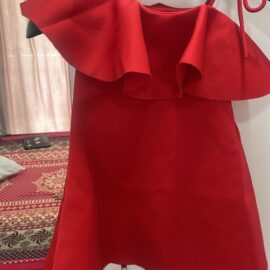 Preowned Foreverkidz Red Party Dress - Elegant & Adorable for 5-Year-Old Girls