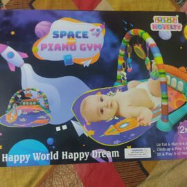 Archana Novelty Space Baby Piano Gym – Sensory Play Mat with Keyboard & Hanging Toys | Brand New