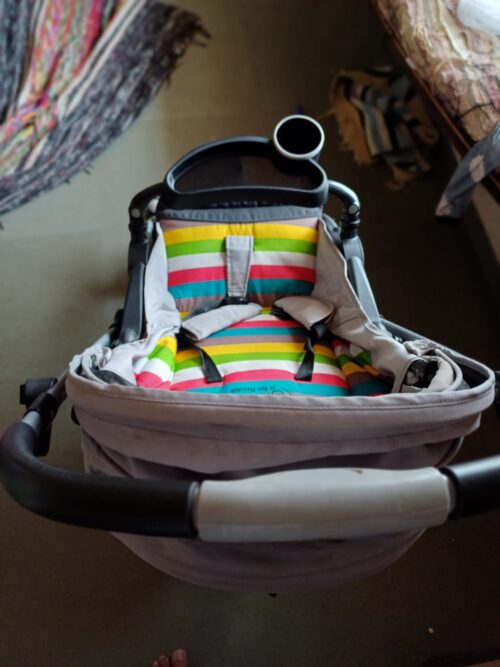 R for Rabbit Premium Chocolate Ride Baby Stroller & Pram – Stylish Rainbow Edition (6 Months to 3 Years)