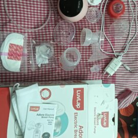 LuvLap Adore Electric Breast Pump – 2-Phase Suction | Rechargeable & Portable | Gently Used