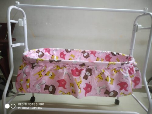 Babyhug Cradle – Pink | Barely Used | Like New
