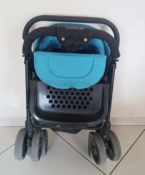 Babyhug Symphony 2-in-1 Stroller with Reversible Handle & Mosquito Net | ExtraLoved