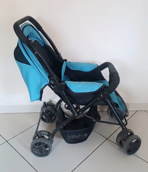 Babyhug Symphony 2-in-1 Stroller with Reversible Handle & Mosquito Net | ExtraLoved
