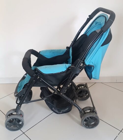 Babyhug Symphony 2-in-1 Stroller with Reversible Handle & Mosquito Net | ExtraLoved