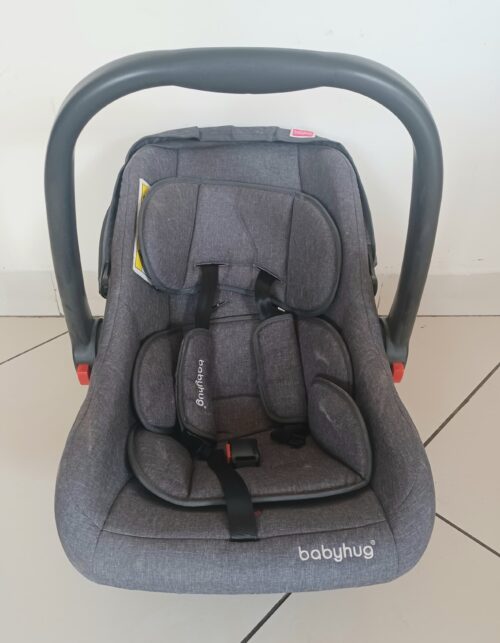 Babyhug Amber Car Seat Cum Carry Cot with Rocking Base | Almost New