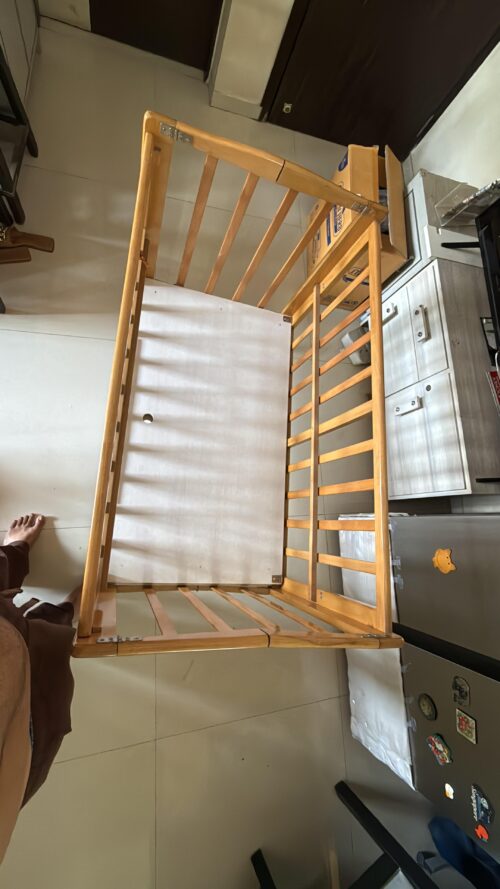 Baby Cot with Mattress & Pillow Set – Brand New
