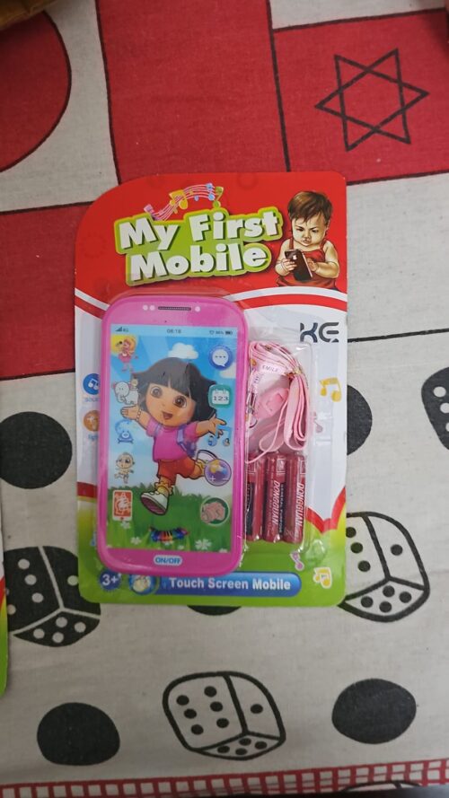 "My First Phone" Touch Screen Musical Toy for Kids (Dora Theme)
