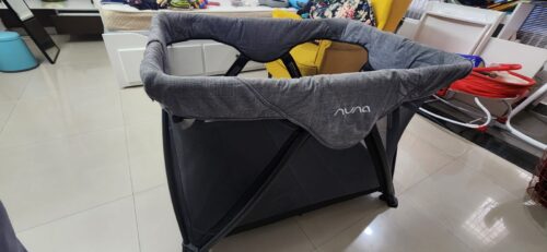 Nuna Travel Crib / Playard (Grey) – Lightweight, Foldable & Premium Build