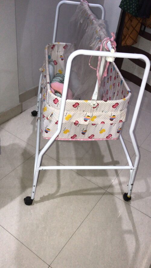 Baby Cradle with Mosquito Net | Gently Used | February 2025 Purchase