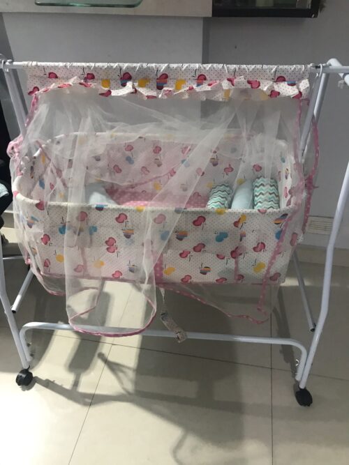 Baby Cradle with Mosquito Net | Gently Used | February 2025 Purchase