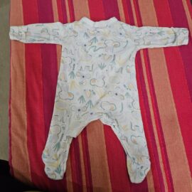 Mothercare Unisex Cotton Sleepsuit (0–1 Month)