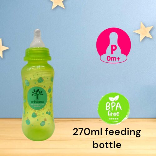 Minitree 270ml Feeding Bottle – Safe and Fun for Your Baby