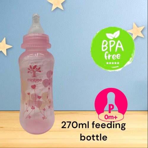 Minitree 270ml Feeding Bottle – Safe and Fun for Your Baby