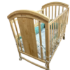 Pinewood Baby crib and Rocking swing