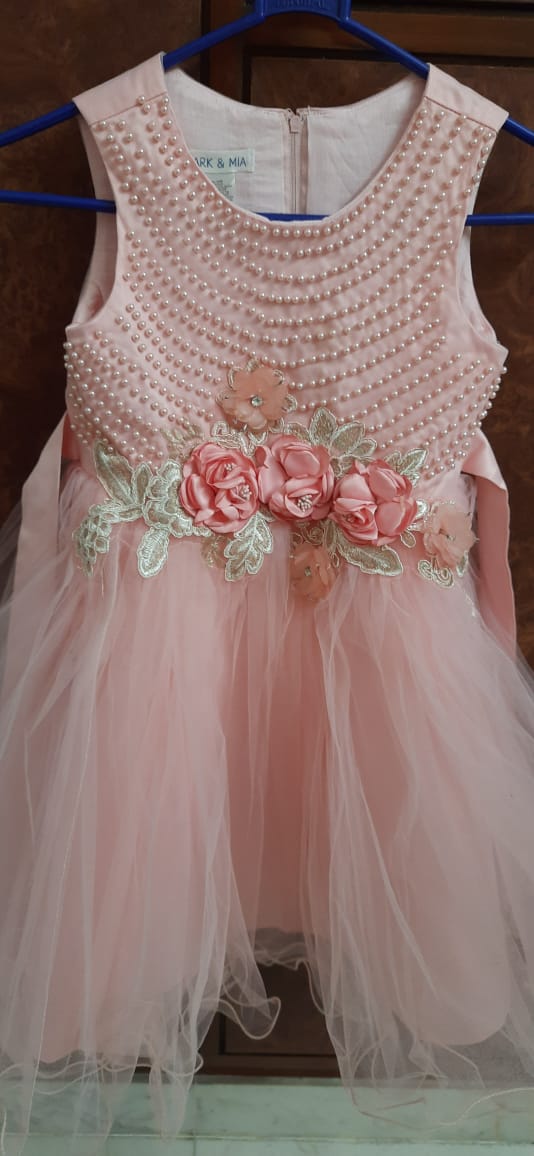 Mark n Mia Pink Party Wear Designer Dress – Elegant, Comfortable & Ready for Any Occasion!