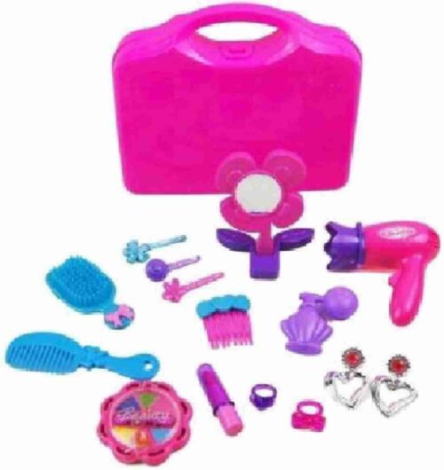 DsentSports Beautiful Dream Beauty Makeup Set Suitcase Kit Toys For Kids