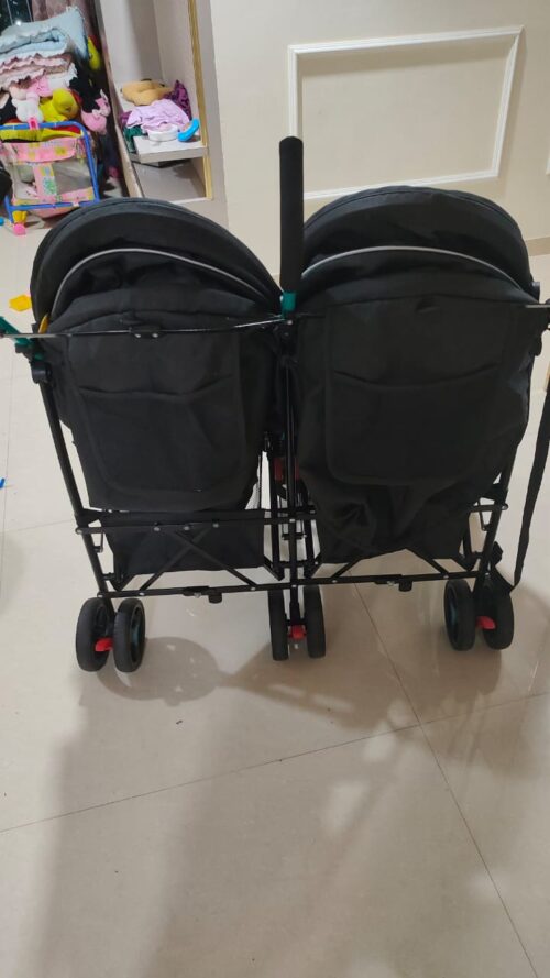 R for Rabbit Ginny and Johnny - Twin baby stroller and pram