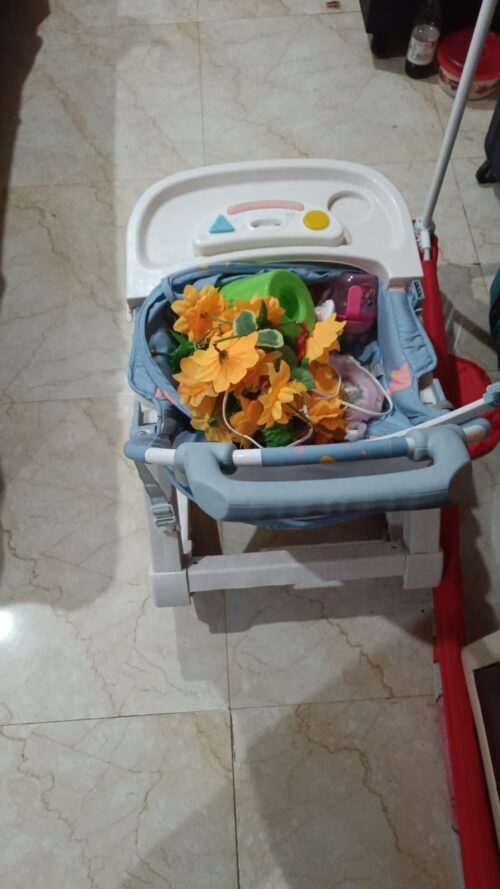Baybee 5-in-1 Rocker & Feeding Chair for Babies – Versatile Comfort & Play (Used, Under 1 Year)